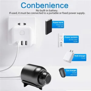 Mini Camera Wireless 1080P Surveillance Security Video Card Cam Night Vision Motion Detect Camcorder Monitor Cam Smart Home